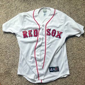 Men's Majestic White Boston Red Sox